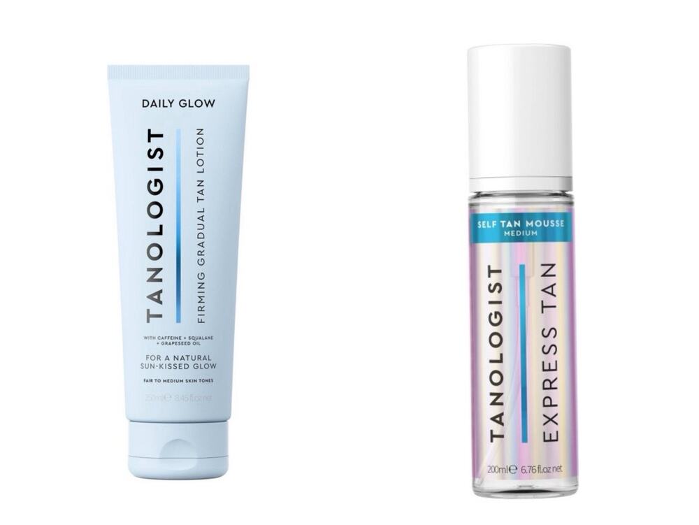 Tanologist Daily Glow Gradual Tan Lotion + Express Self Tan Mousse Pack 2